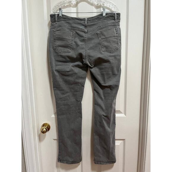 James Perse Women’s Drawstring Denim Jogger Pants Sz 4 US Large Minimalist Gray - Picture 3 of 12